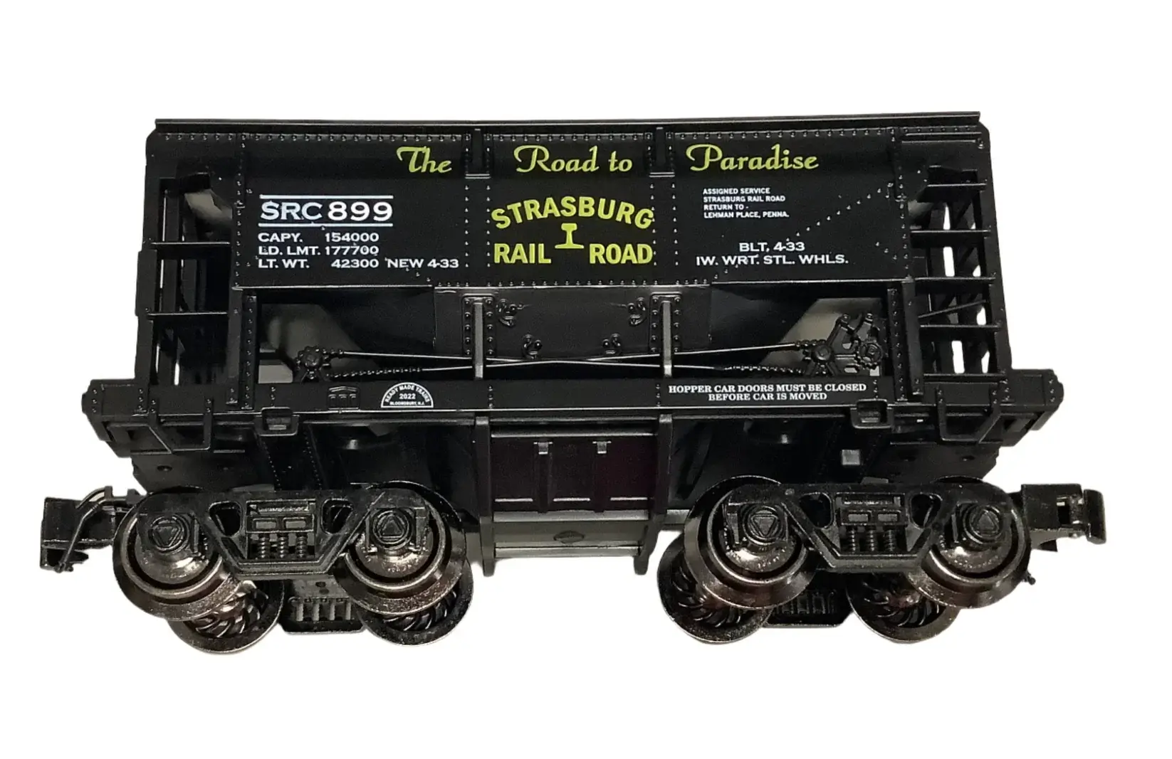 Product image of an o gauge train for sale in Strasburg Rail Road's online store.